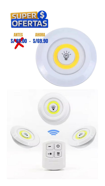 Luces LED con Control Remoto