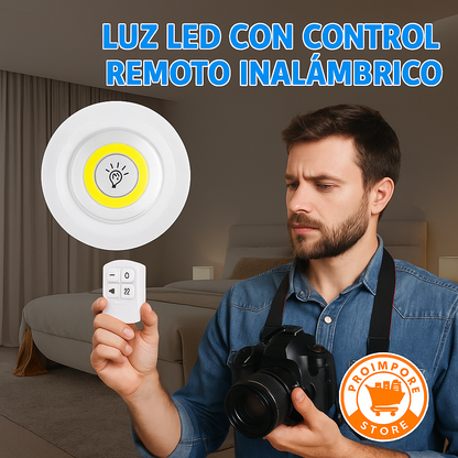 Luces LED con Control Remoto