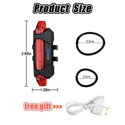 Luz LED de posición para bicicletas